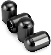 Accessori per pneumatici - Set di 4 ventili in alluminio - 16 mm x 10,5 mm - Accessori per pneumatici