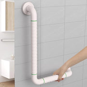 Maniglie per anziani - Acciaio inossidabile 45 x 30 cm Maniglie fissate al muro con superficie non scivolosa per bagno, scale e doccia