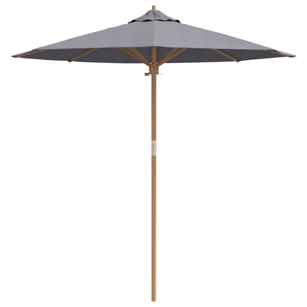 Ombrellone Giardino Grigio Scuro 217x230 cm BambÃ¹