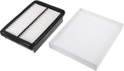 Set di filtri dell'aria per motori - filtro dell'aria interno - filtro dell'aria per cabina - compatibile con KIA FORTE 2019-2020 - per HYUNDAI ELANTRA/KONA - 1 set - filtro dell'aria per cabina