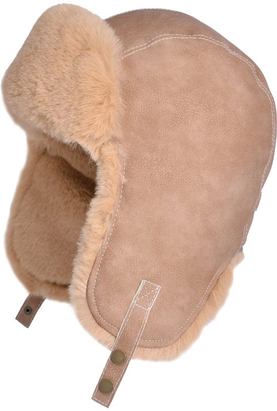 Oorwarmer esterno per inverno, cappuccio spesso per bicicletta, protezione contro il freddo e il calore - khaki