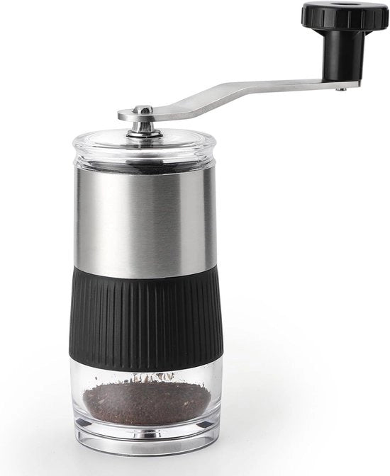 Molitore Manuale per Caffè – Caffettiera Portatile – Regolabile – Trasportabile – Ideale per Campeggio e Viaggi