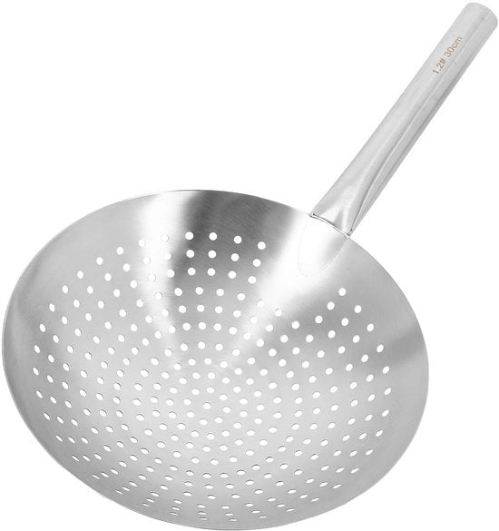 Corona d'oro - Spazzola per cibo - Acciaio inossidabile - 30 cm - Aiuto in cucina - Per uso domestico e professionale - Duraturo e pratico