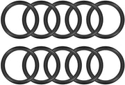 O-ring in gomma - Pacchetti di sigillatura - Anelli di sigillatura - Nitrile - 98mm OD 91mm ID 3.5mm Spessore - Nero - 10 pezzi.