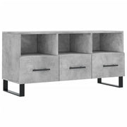 Mobile TV multimediale mensola TV credenza TV sala da pranzo soggiorno camera da letto 102 x 36 x 50 cm legno ingegnerizzato grigio 02_0025599