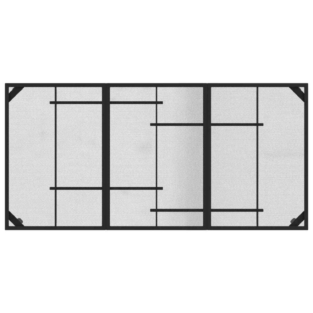 Set di Mobili da Esterno 5 pz Antracite Ferro e Acciaio 3422897