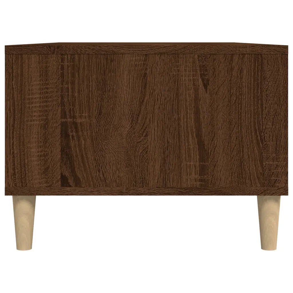 Tavolino da Salotto Rovere Marrone 90x50x36,5 cm in Multistrato cod mxl 27068