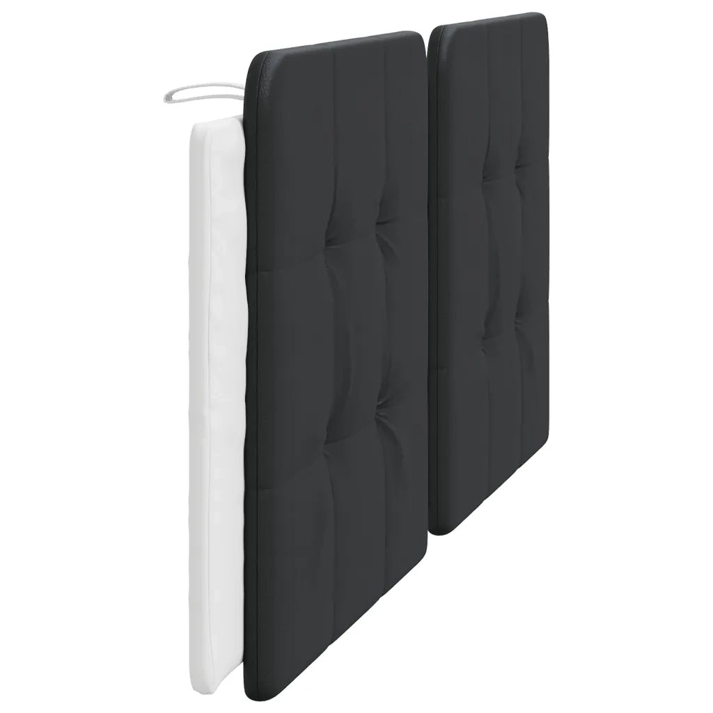 Cuscino Testiera Zadar Nero e Bianco 200 cm in Similpelle CFW9401994
