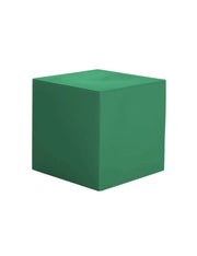 POUF IN RESINA - VERDE SCURO