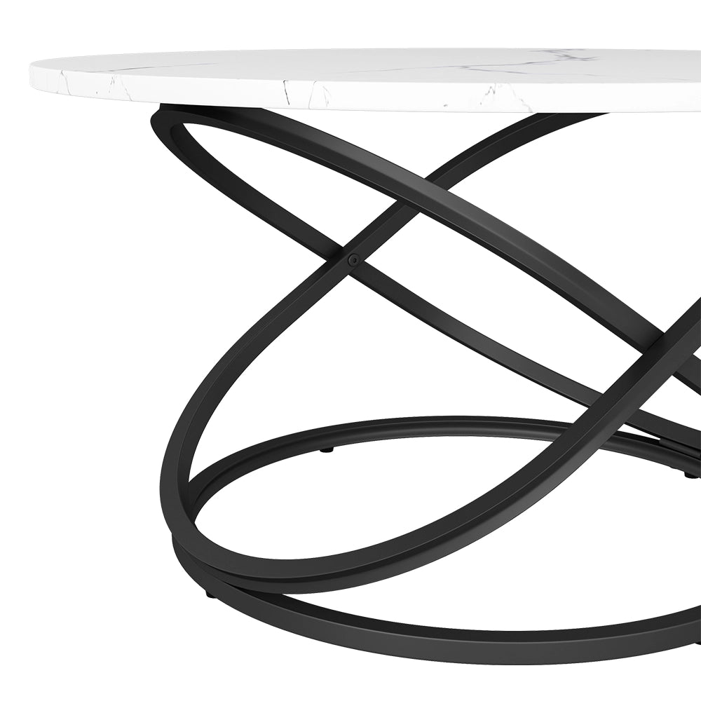 Vicco Tavolino Bianco 79.5 x 46 cm con ampia superficie di lavoro