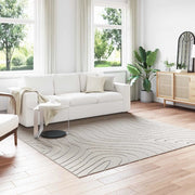 Tappeti per area Quadrato PALMERAS Crema 240 x 240 cm