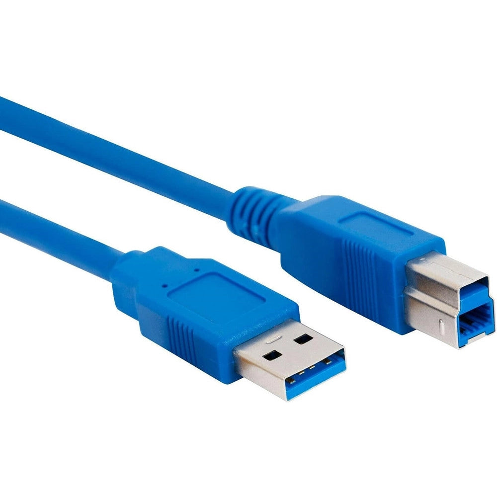 Trade Shop - Cavo Stampante Usb Bm3.0 3 Mt Rinforzato Resistente 4,80gbps/s Fotocamera F-bm07 -