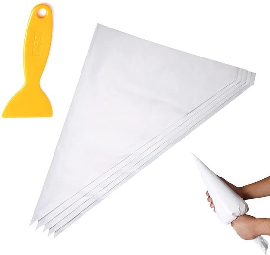 Set di sacchi per la colla professionale - 5 pezzi - Materiale flessibile - Sacchi per la colla resistenti alle scalfitture