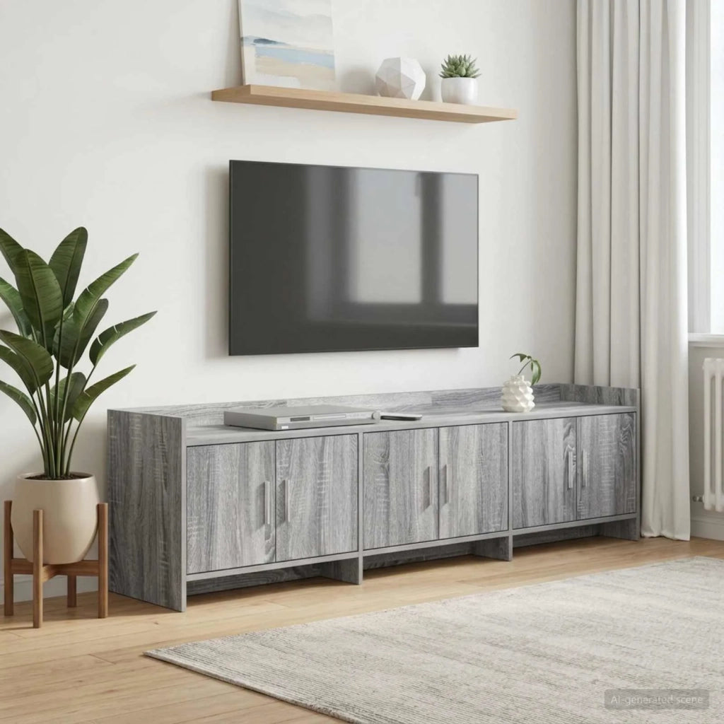 Mobile TV 168 x 33 x 47 cm Sonoma grigio Legno ingegnerizzato 8011208