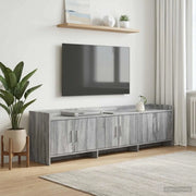 Mobile TV 168 x 33 x 47 cm Sonoma grigio Legno ingegnerizzato 8011208