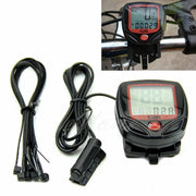 Trade Shop - Impermeabile Digitale Lcd Computer Bicicletta Tachimetro Bici 15 Funzioni -