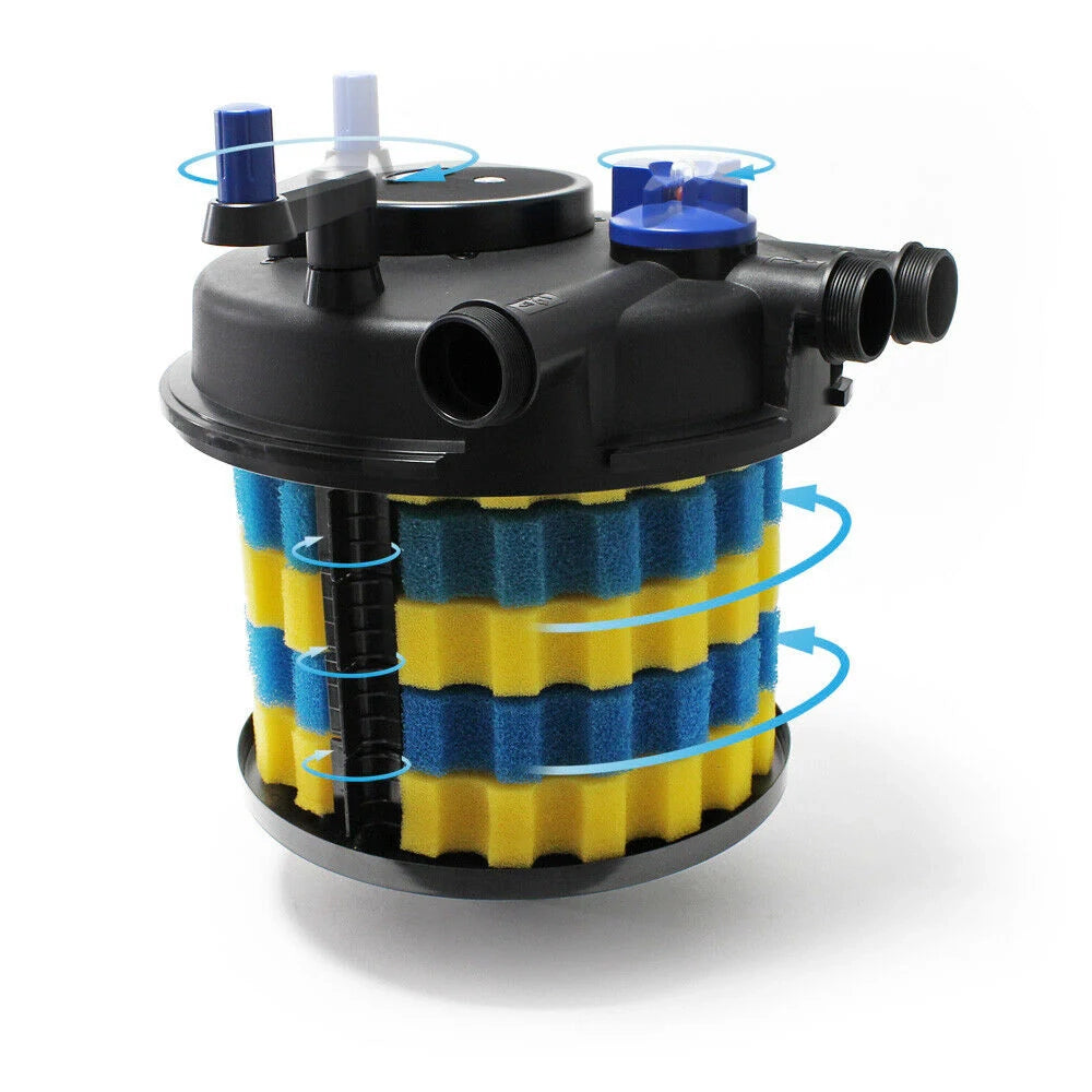 Filtro a pressione UVC da 11 watt per stagni fino a 12.000 litri 16_0001916