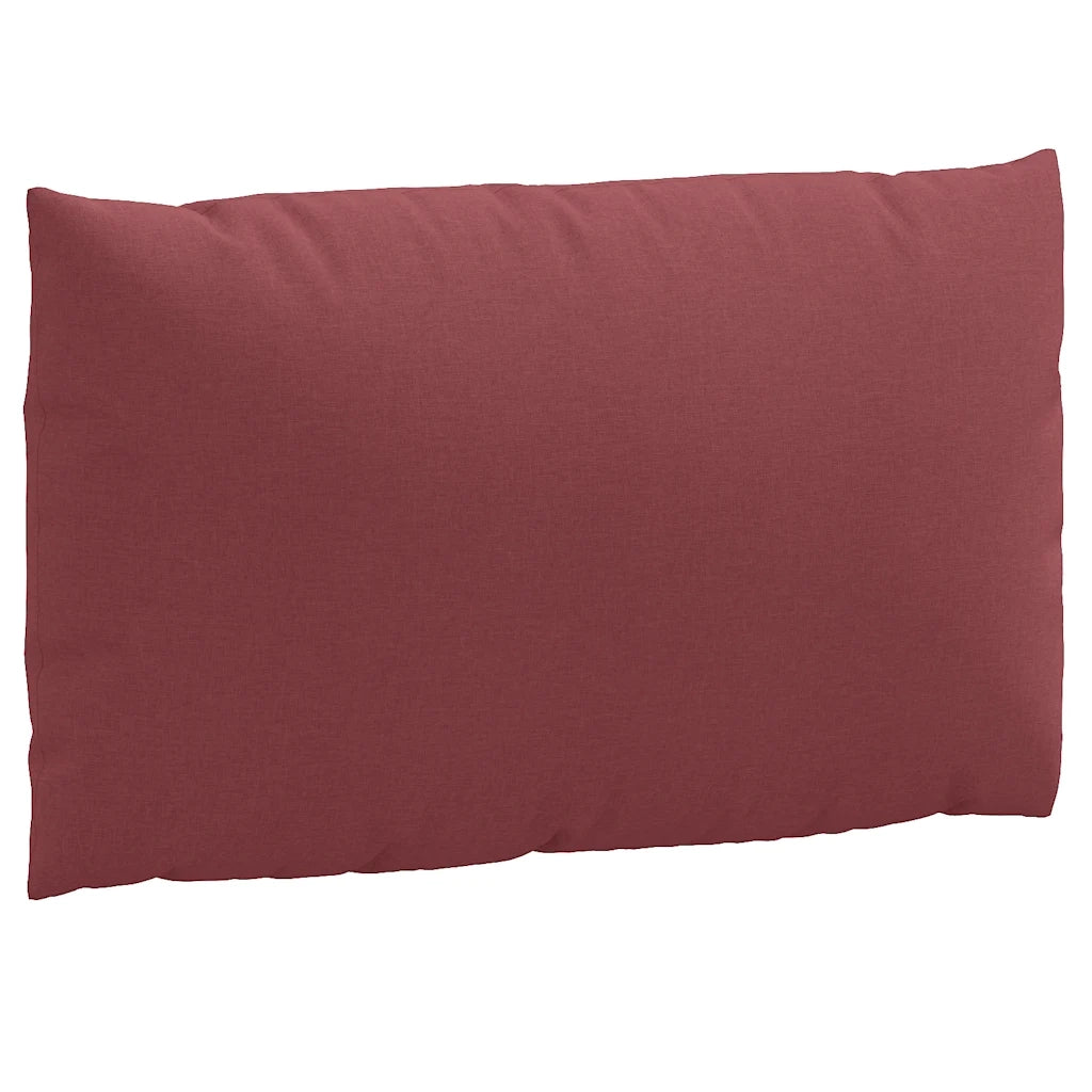 Cuscini per Pallet 2 pz | Cuscini per sedie Rosso Vino M¨¦lange in Tessuto