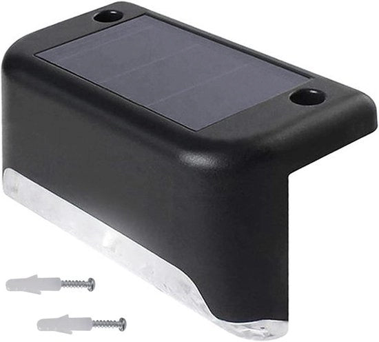 Lampada Solare per Terrazza | LED Lampada da Giardino IP44 4000K Batteria Ni-MH 100 mAh Sensore di Luminosità (1 pezzo)