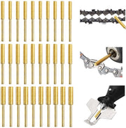 Serratrice a catena da 30 pezzi, con pietra abrasiva a sega, pietra abrasiva a sega per catene, per catene da serra per sminuzzamento e sminuzzamento, con 3 diverse misure 4 mm 4,8 mm 5,5 mm