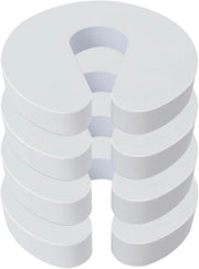 Pacchetto di 4 fermagli di sicurezza per porte, fermaglio di sicurezza per porta extra spesso, maniglia di sicurezza per porta con protezione per le dita, schiuma per fermagli di sicurezza per porta (9 x 9,5 x 2,2 cm)