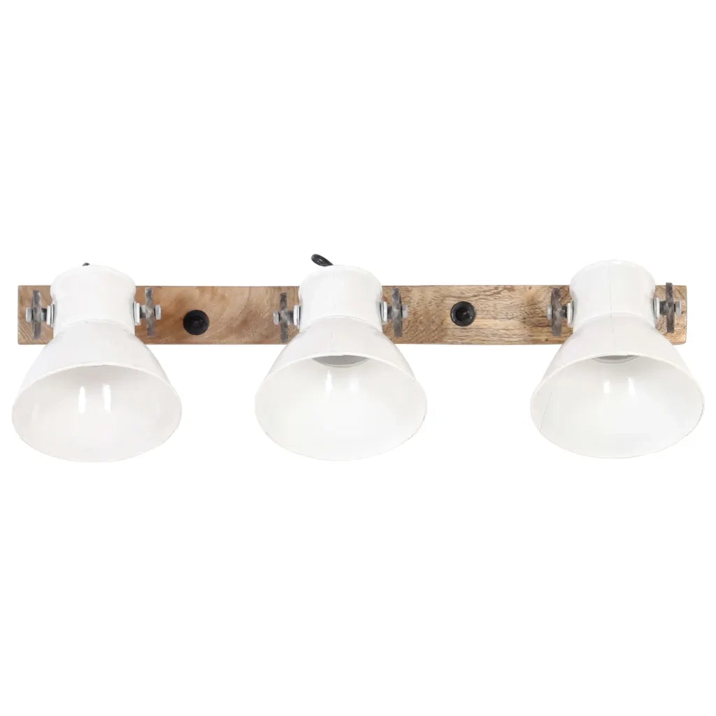 Lampada da Parete in Stile Industriale Bianca 65x25 cm E27 320517