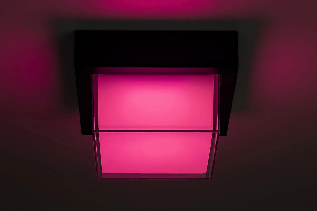 Applique esterna LED 10W CCT/RGB IP54 nera Rabalux