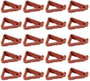Set di piedini per piante 20 pezzi - Piedini a triangolo - Piedini per vasi - Piedini per fiori - Resistente al tempo - Leggeri in plastica - Piedini per vasi di sostegno