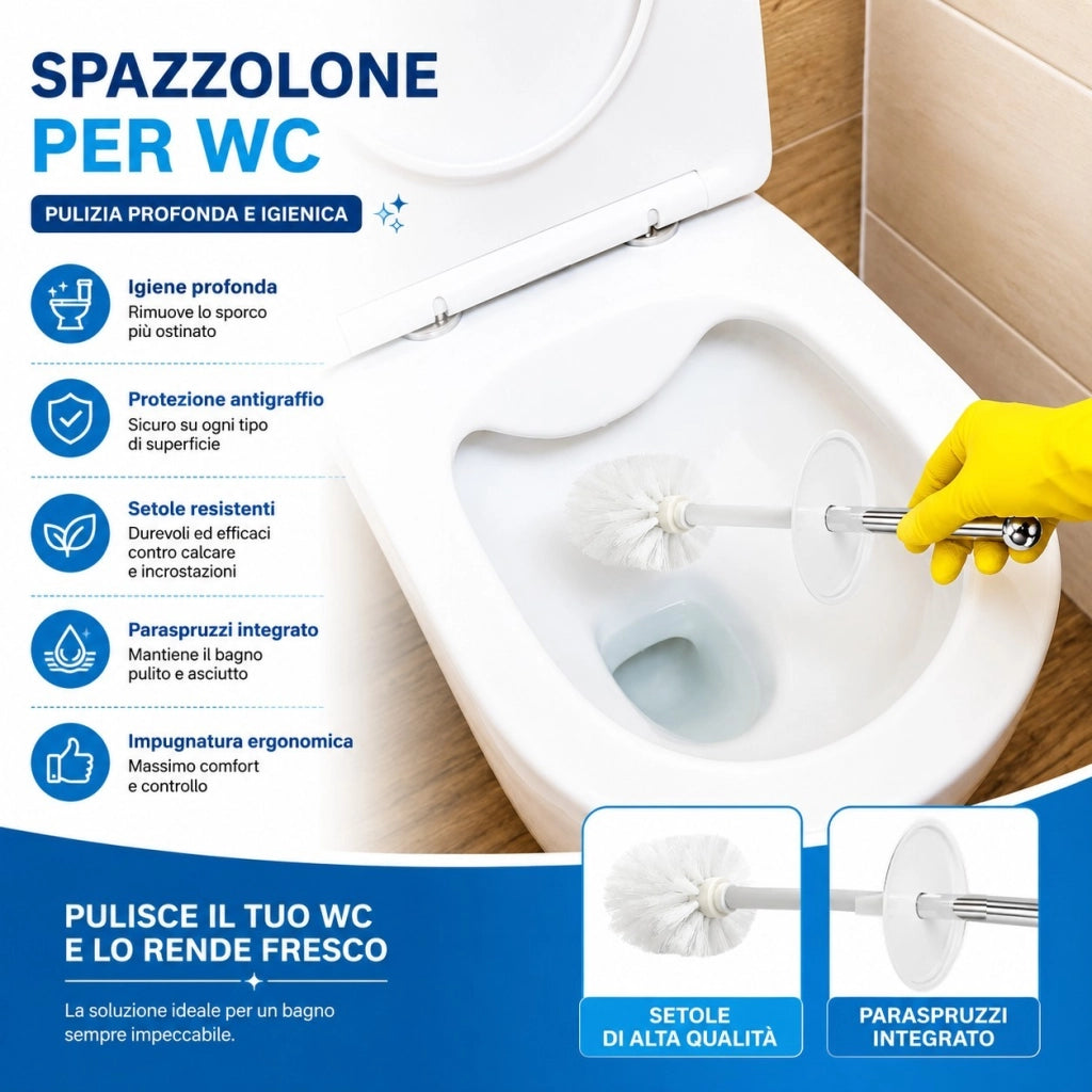 Portascopino Bagno Traforato Con Coperchio Disponibile in Nero, Bianco, Tortora Bianco