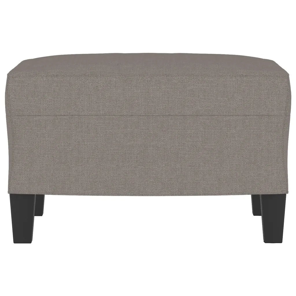 Poggiapiedi Tortora 60x50x41 cm in Tessuto 349334