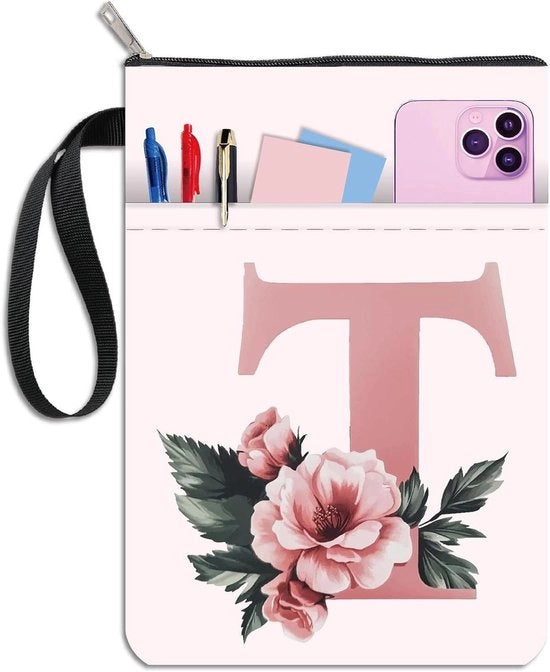 Protettore di copertina per notebook in tela con chiusura a righello per appassionati di libri - Custodia per notebook in cartoncino - Sacchetto lavabile - Regalo per insegnanti e studenti