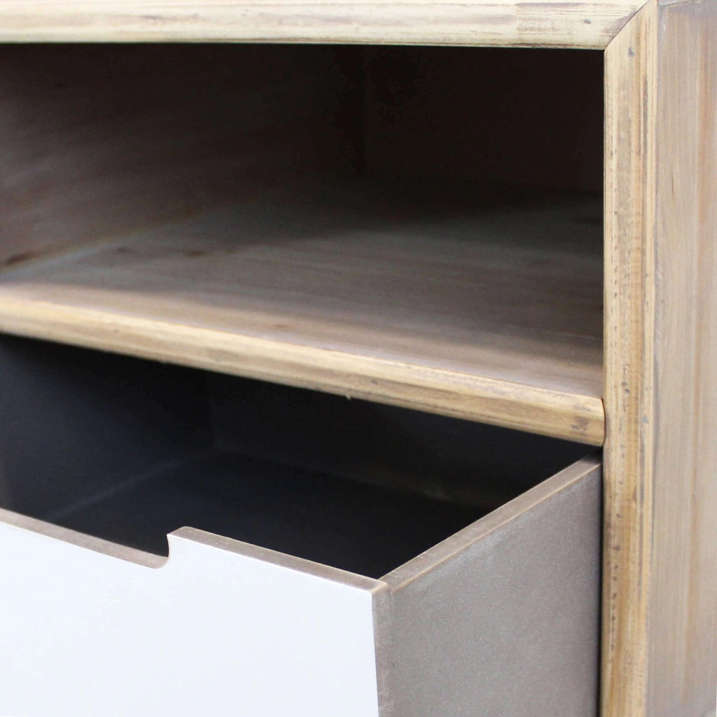 Porta tv colorato in MDF cm 120x35 5x29 5 - BROOKS