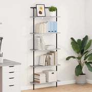 Libreria Grigio Sonoma 60 x 24 x 168 cm Legno multistrato 879968