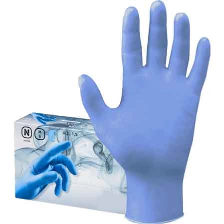 GUANTO MONOUSO IN NITRILE Tg. L - confezione 100 pezzi