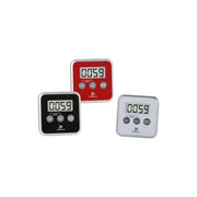 Lowell JT-5416B Timer Digitale Contaminuti con Cronometro e Allarme colore Bianco