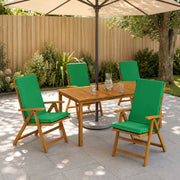 Cuscini Bhair Alto Schienale in 4 Pezzi GEMERT 4 pcs Verde 945922