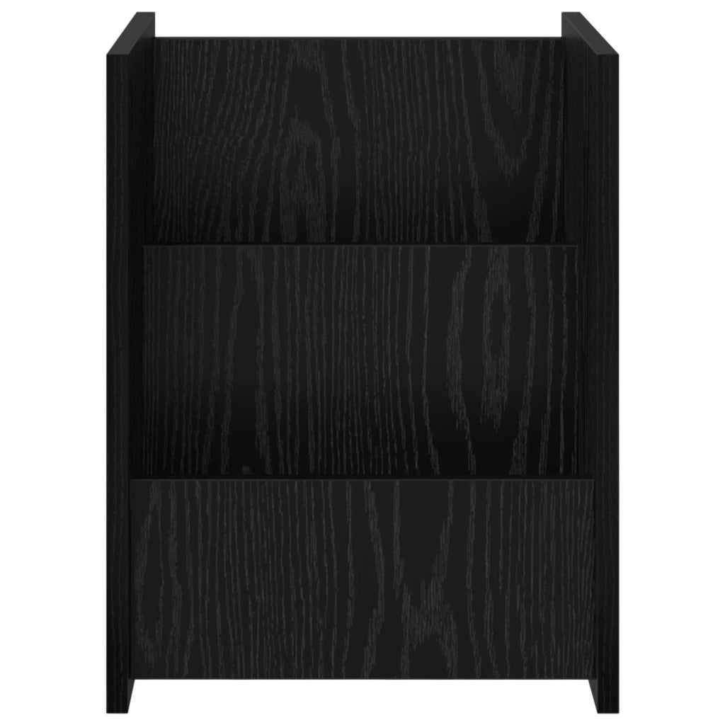 Scaffale per riviste Rovere Nero 35 x 35 x 45 cm CFW5032441
