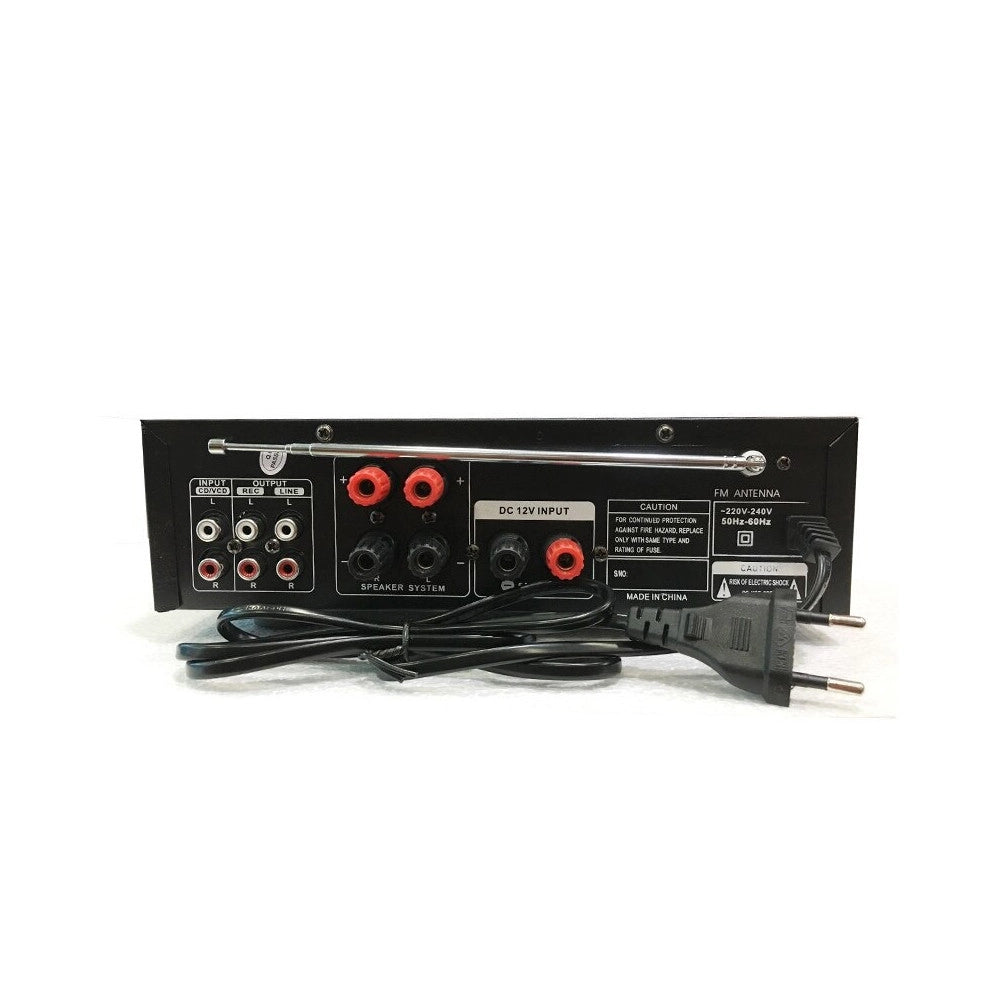 Trade Shop - Amplificatore Audio Karaoke Bluetooth Usb Sd Radio Fm Speaker Telecomando Q-t111 -