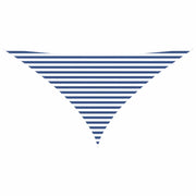 Vela Parasole | Telo Ombra | Vela da ombra solare Blu e Bianco 3,5 x 3,5 x 4,9 m
