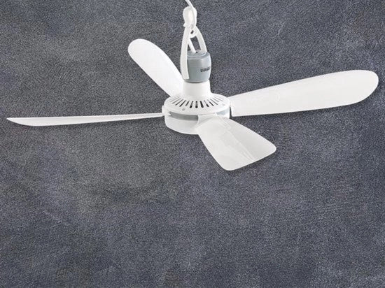 Ventilatore da soffitto mini - 40 CM - Sistema di supporto mobile - Interruttore a on/off