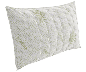 Guanciale 45x75 cm in Memory Foam Aloe Vera Bianco