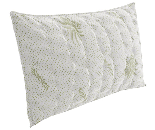 Guanciale 45x75 cm in Memory Foam Aloe Vera Bianco