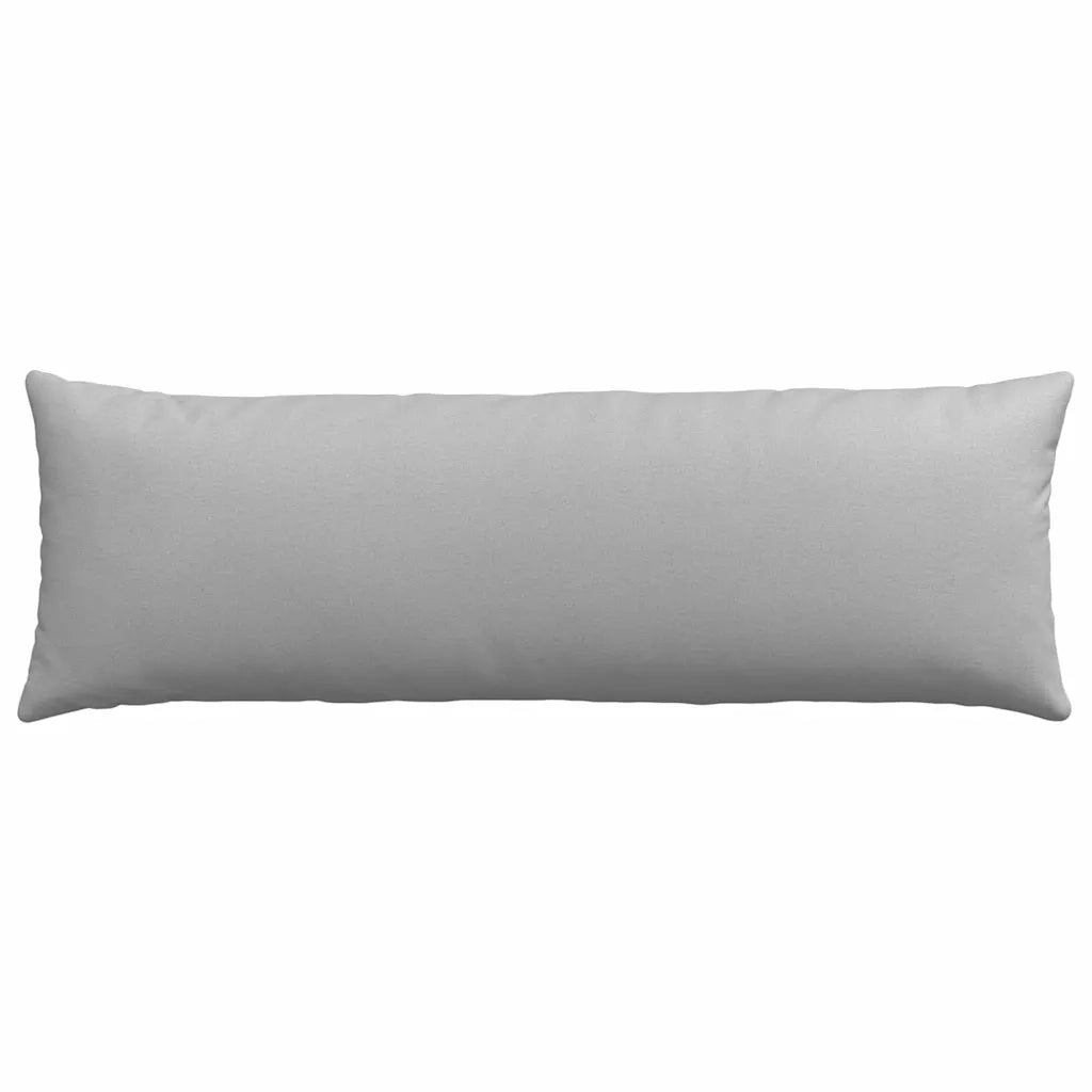 Cuscini da Divano 2 pcs Grigio Nuvola 120 x 40 cm Tessuto