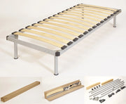Rete a Doghe Singola 90x200 Ortopedica Montabile In Kit