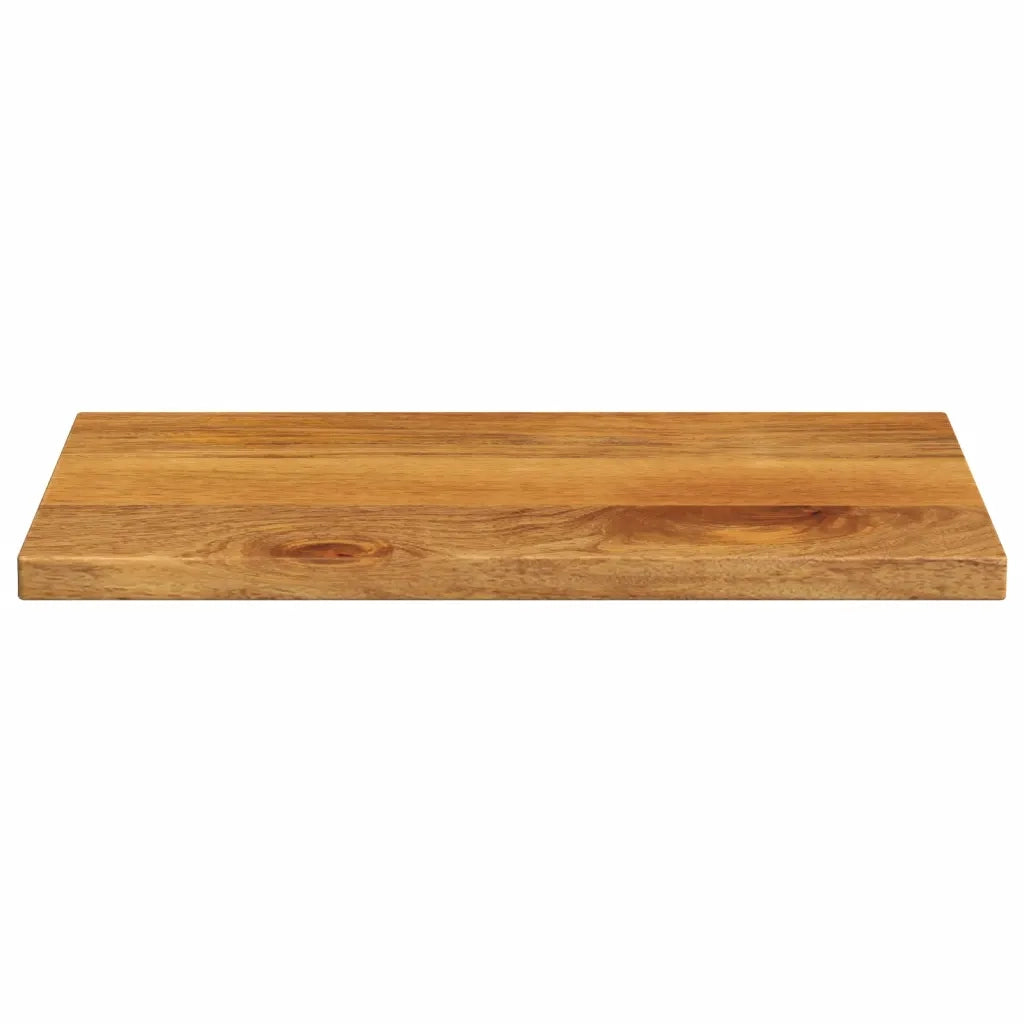 Piano per Tavolo 50x40x2,5 cm Rettangolare Legno Massello Mango 371575