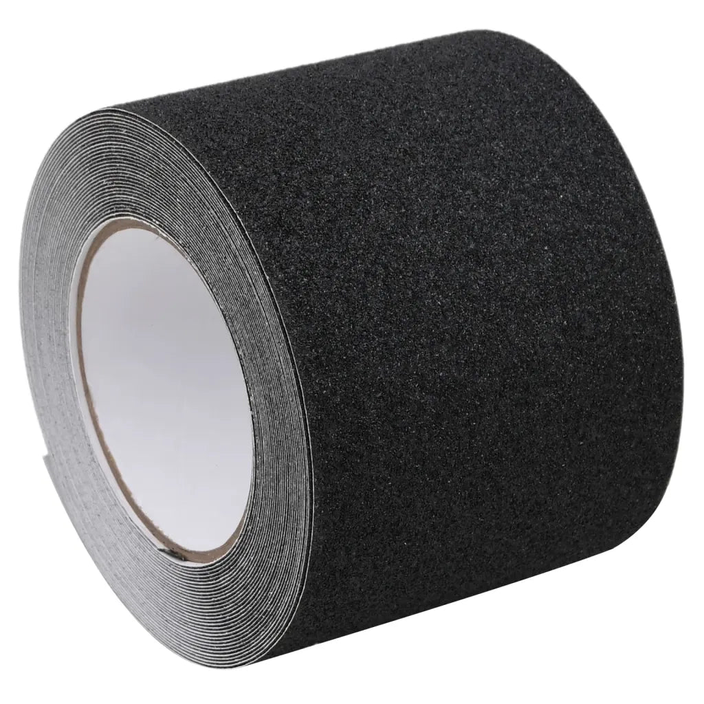 Nastro Antiscivolo Nero 0,1x10 m PVC cod mxl 73096