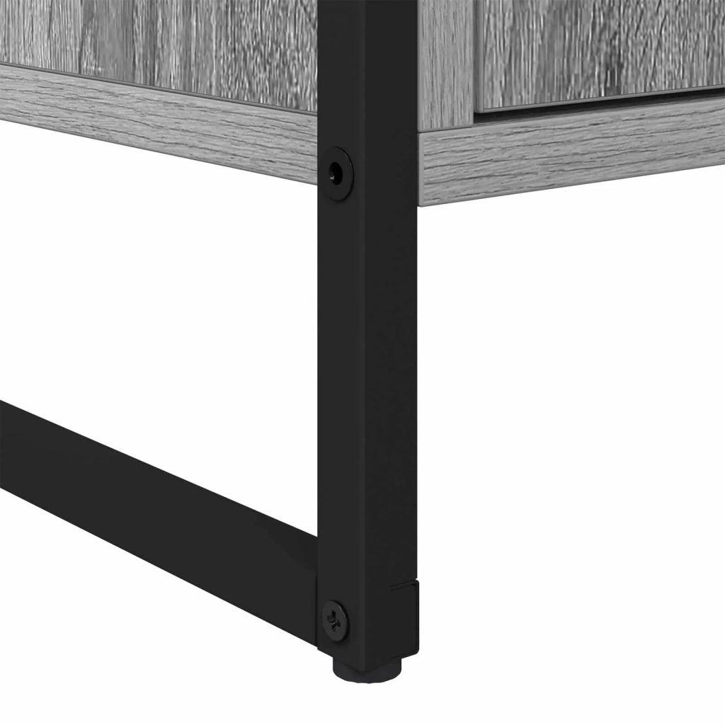 Credenza con cassetto 2 pz | Madia | Buffet da pranzo | Armadio da pranzo Grigio Sonoma 81 x 36 x 150.5 cm