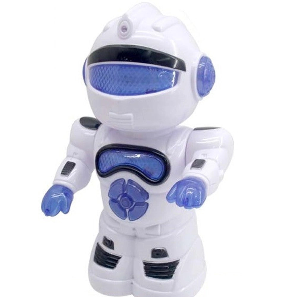 Trade Shop - Robot 27cm Con Luci Suoni E Movimento Gioco Giocattolo Per Bambini Anni 90 Retrò -