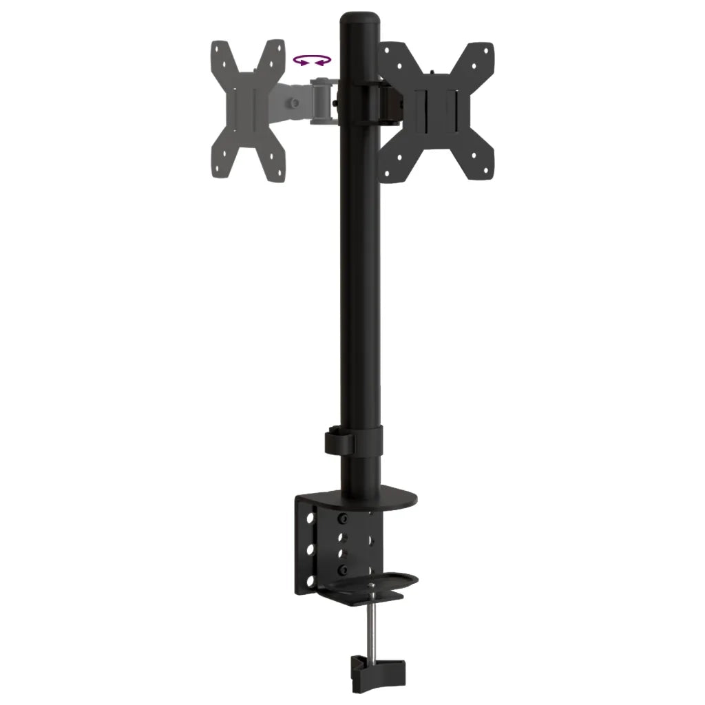 Supporto per Monitor in Acciaio Nero VESA 75/100 mm 357999