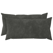 Federa 2 pcs HEERLEN Antracite 40 x 70 cm Fleece in microfibra 909585